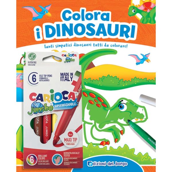 Libro Colora I Dinosauri