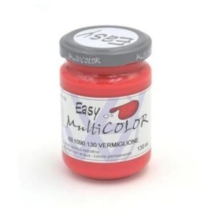 Colore Acrilico Easy Multicolor 130 ml - Vermiglione