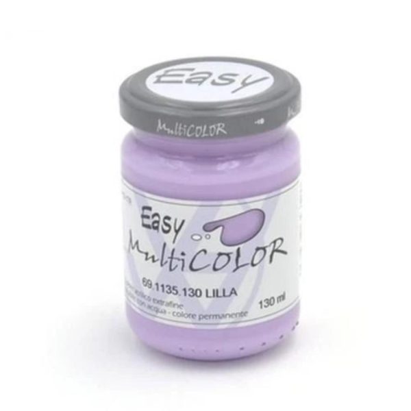 Colore Acrilico Easy Multicolor 130 ml - Lilla