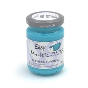 Colore Acrilico Easy Multicolor 130 ml - Turchese