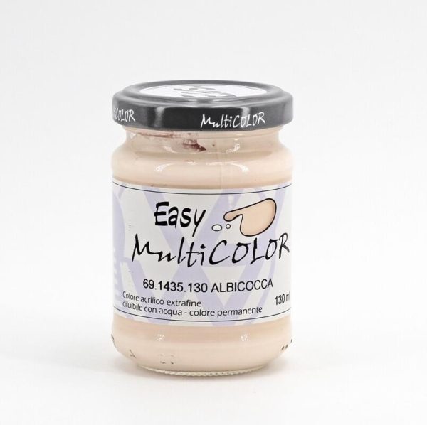 Colore Acrilico Easy Multicolor 130 ml - Albicocca