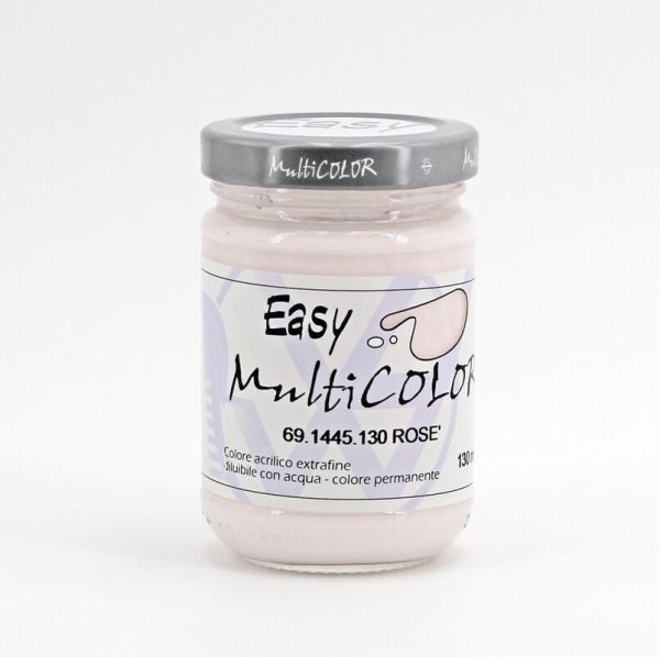 Colore Acrilico Easy Multicolor 130 ml - Rosè