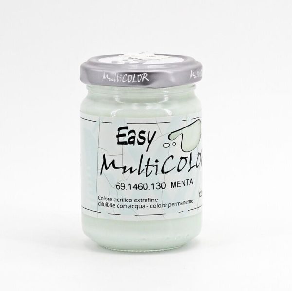 Colore Acrilico Easy Multicolor 130 ml - Menta